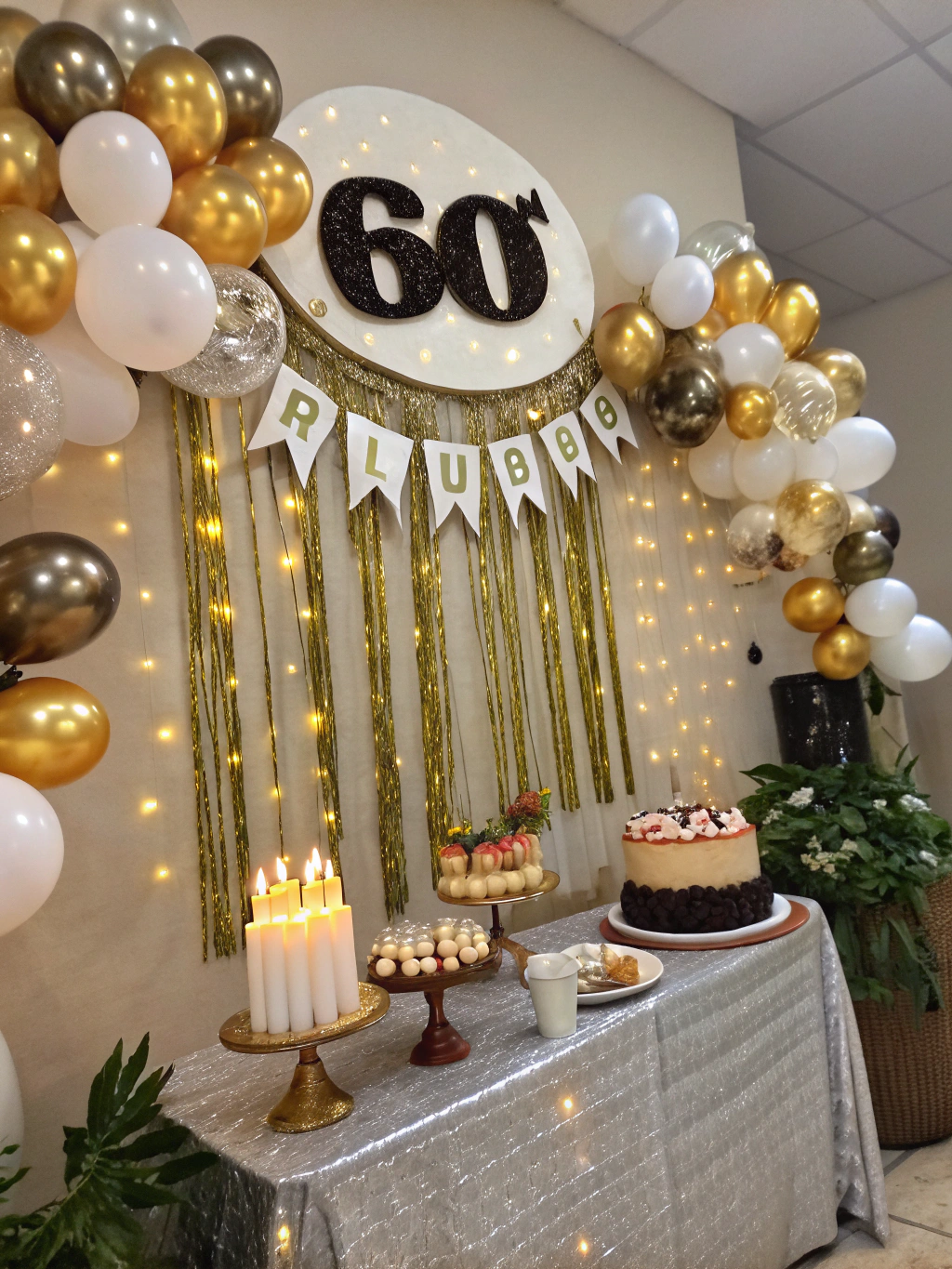 DIY Arbeitsplatz für die Geburtstag Deko