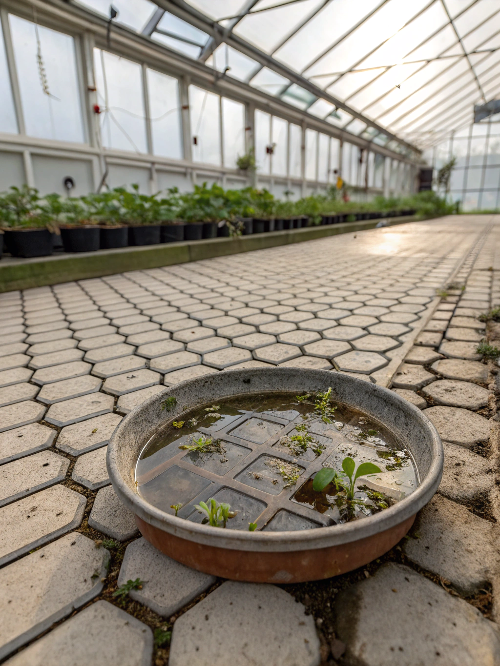greenhouse flooring