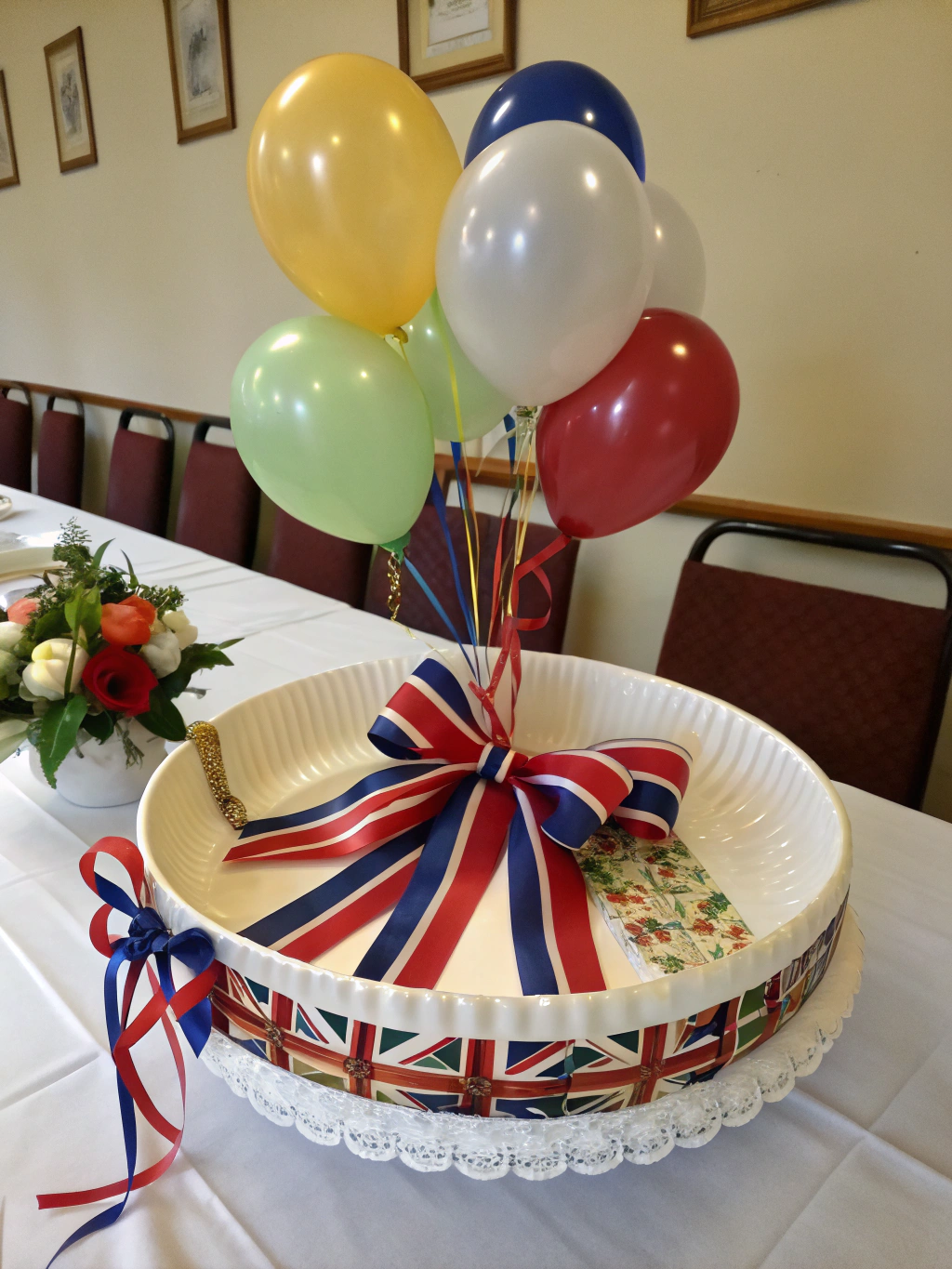 Rustikales und elegantes Geburtstags-Deko