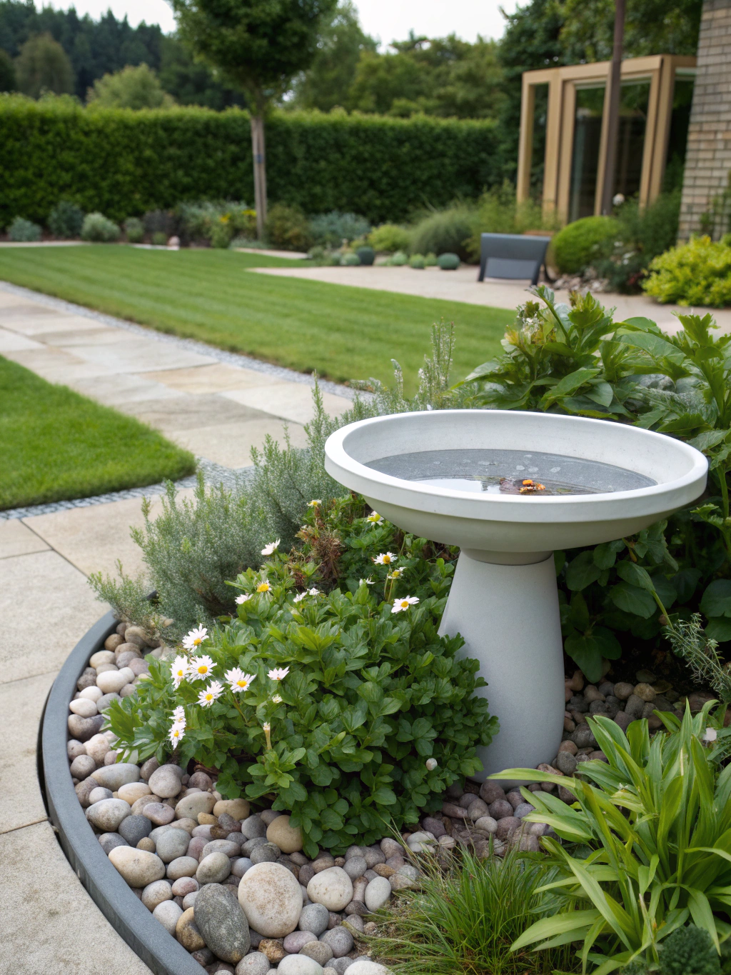 wartungsarmer garten