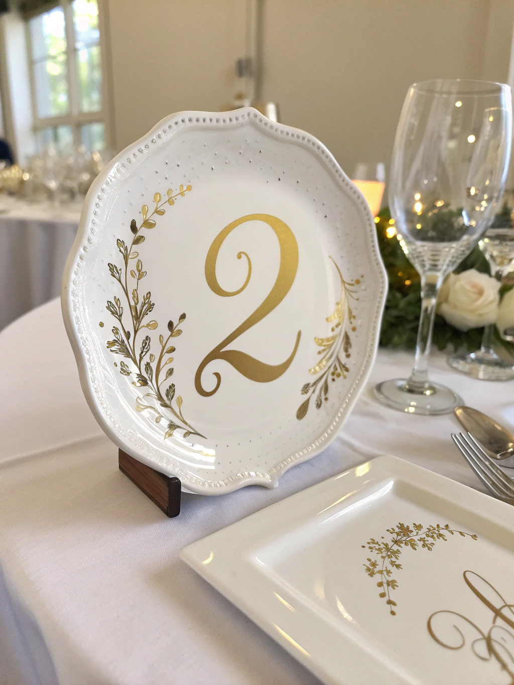wedding table numbers