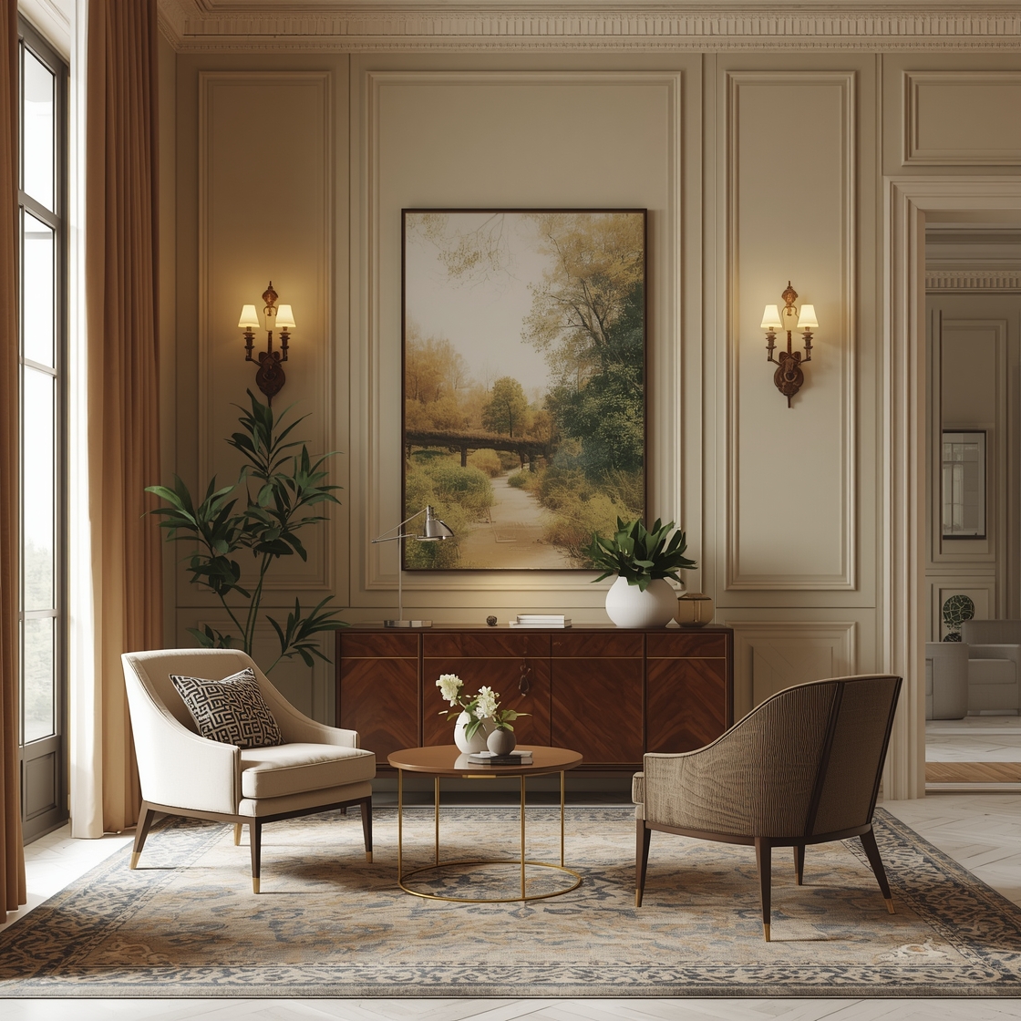 estilo clásico moderno elegante