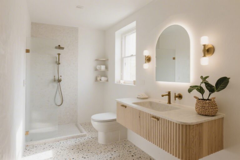 7 Small Bathroom Ideas With No Window That Still Feel Bright