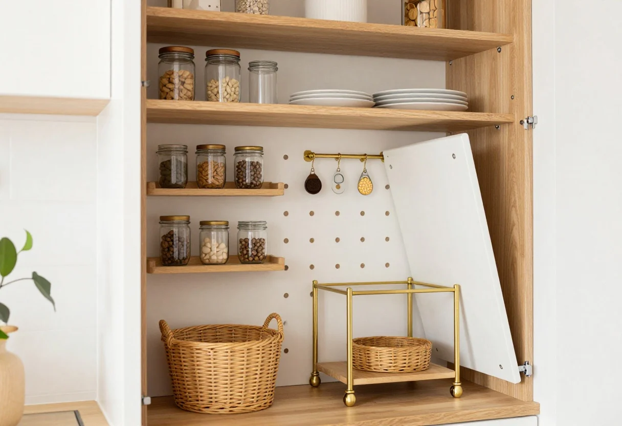 Featured image for: 12 Tiny Kitchen Storage Hacks That Actually Work
