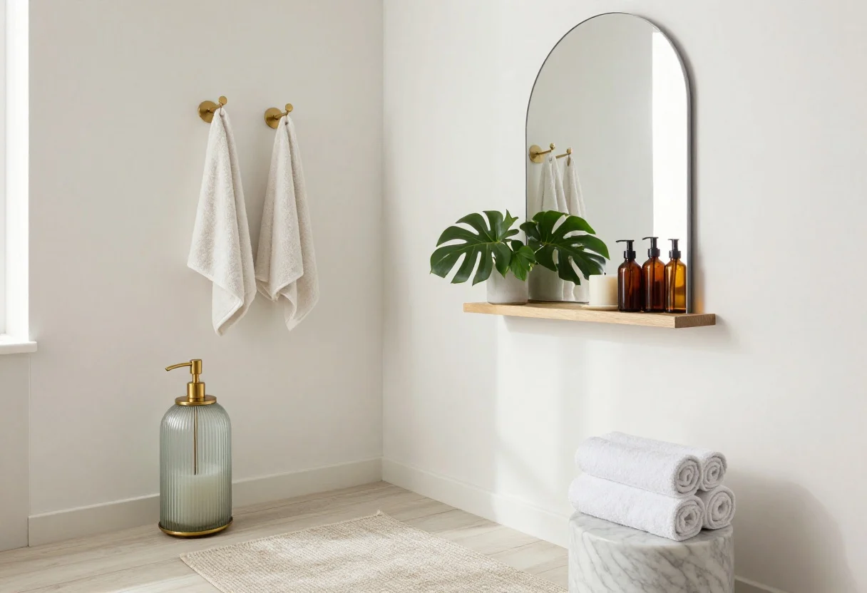 Featured image for: 7 Small Bathroom Accessories That Upgrade the Look