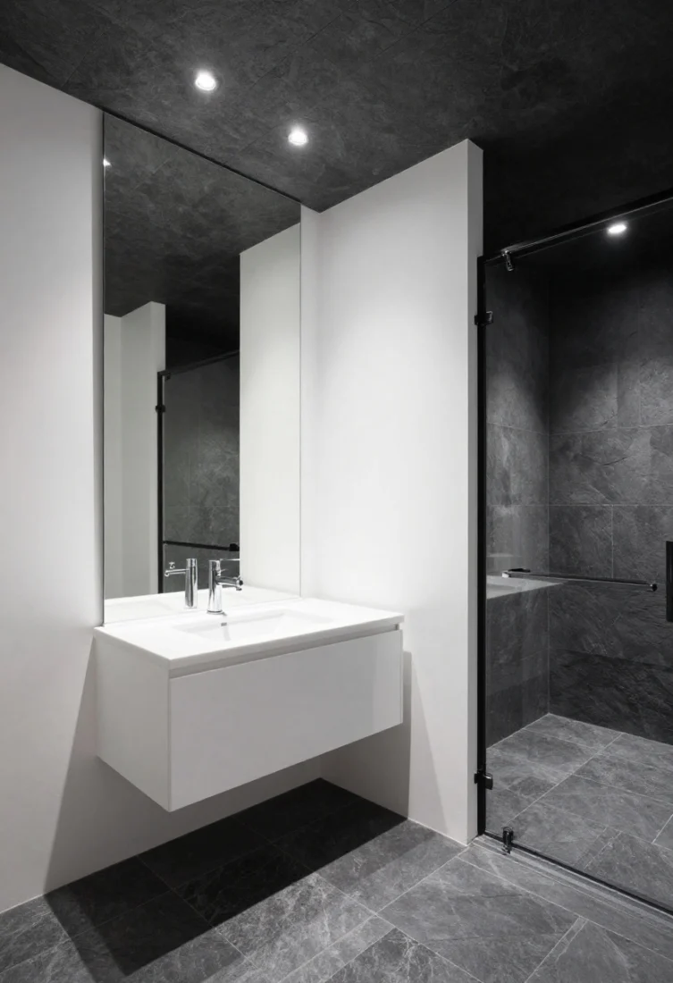 12 Small Bathroom Color Combinations That Open up Space—with Luxe, Livable Style