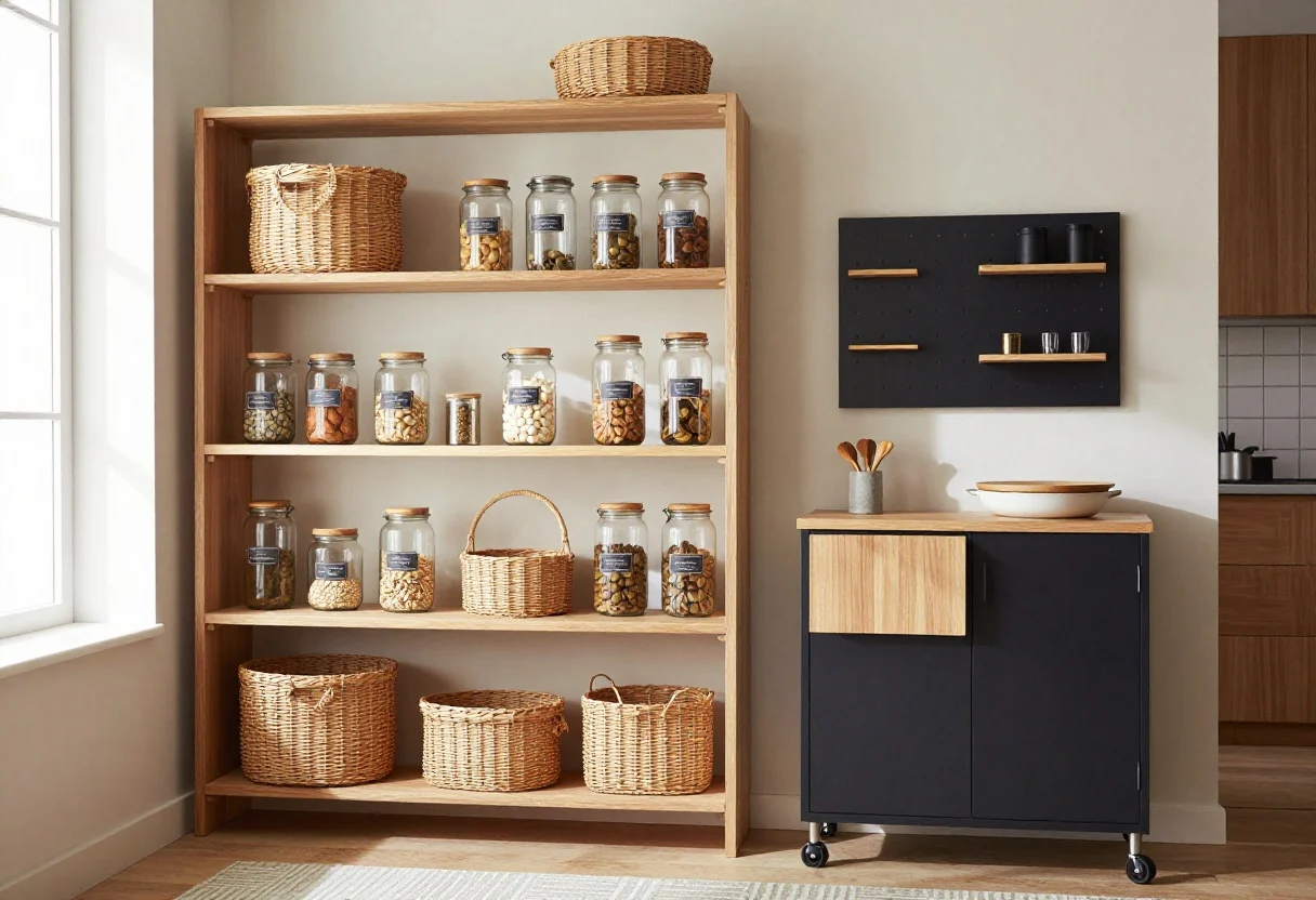 Featured image for: Tiny Pantry Organization Ideas for Apartments